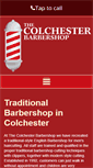 Mobile Screenshot of colchesterbarbershop.co.uk